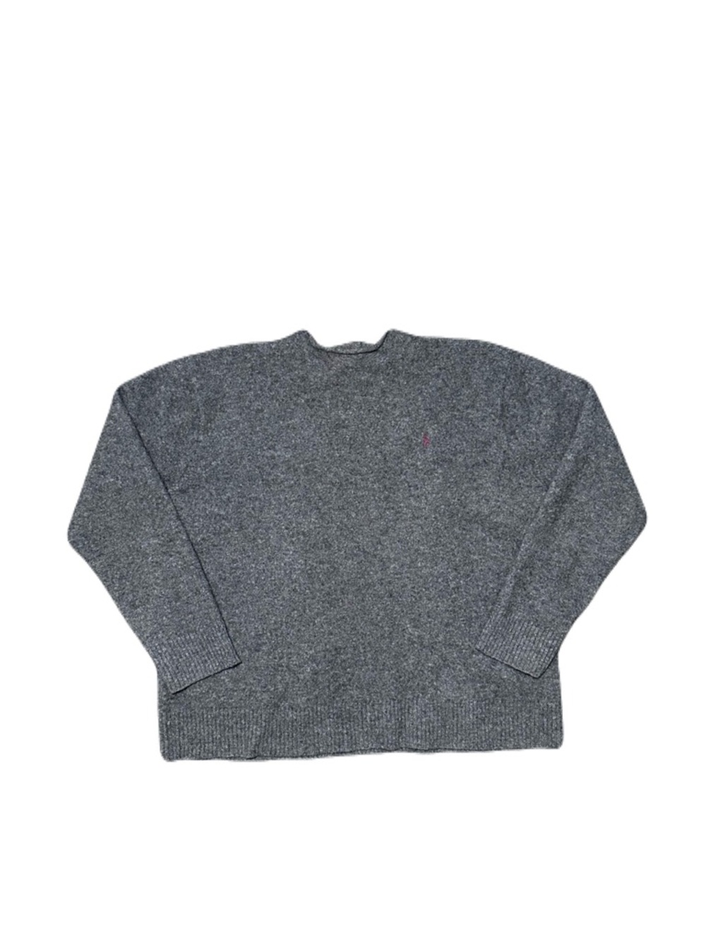 Polo Ralph Lauren Lambs Wool Roll Neck Sweater Gray Women’s XL